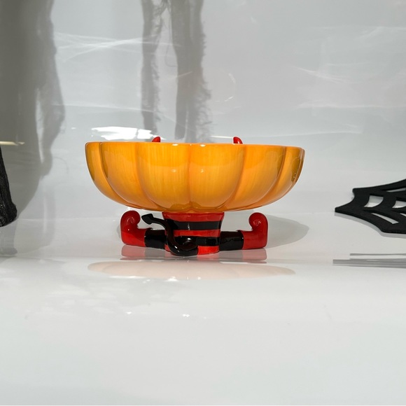 Cutest Little Devil Pumpkin Ceramic Bowl - Picture 4 of 9